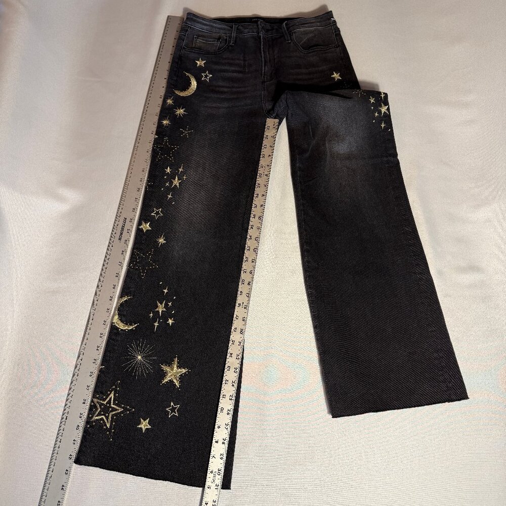 NWOT Free People x Driftwood Charlee Wide Leg Jeans Sz 28 - Picture 9 of 16